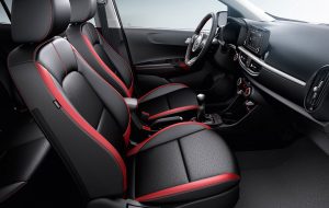 kia picanto interior delantera