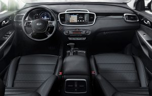 kia sorento interior