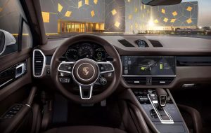 porsche cayenne interior