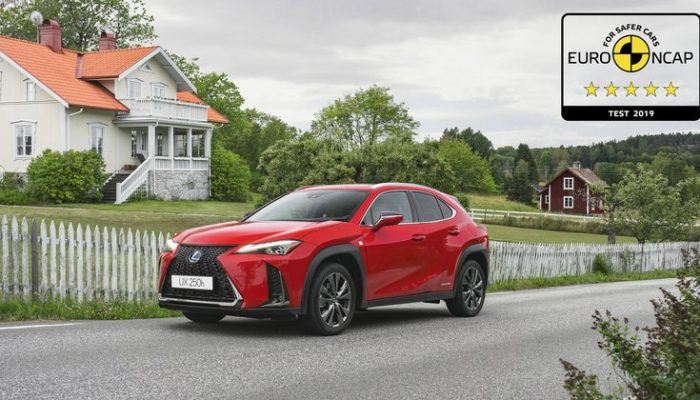 Lexus ux 250h euroncap