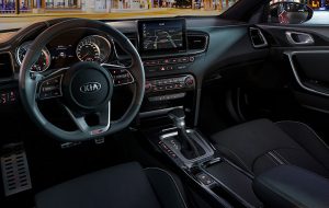 Interior deportivo del Kia Proceed