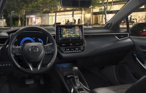 Interior del nuevo Toyota Corolla Hybrid