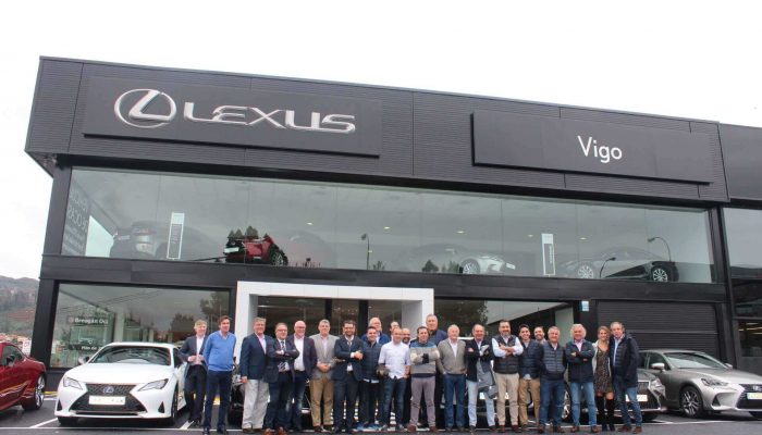 Presentación del nuevo centro de Lexus del equipo Breogán a prensa