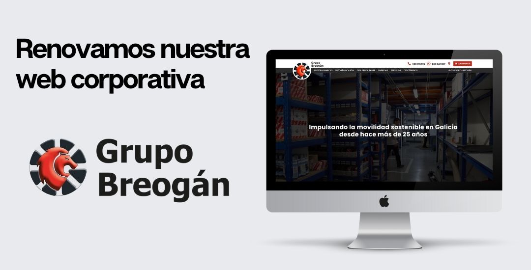 Grupo Breogán renueva su web corporativa