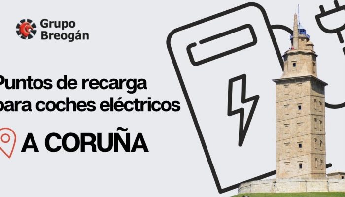 Puntos de recarga para coches eléctricos en A Coruña