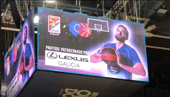 El partido Obradoiro vs El Río es patrocinado por el Grupo Breogán de Lexus Galicia