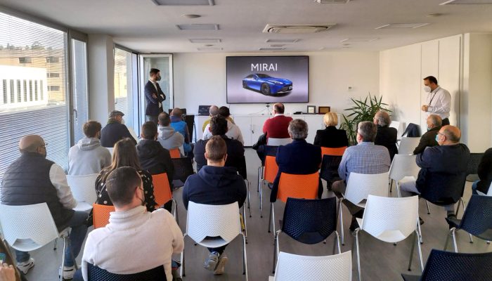 Presentación Toyota Mirai Hidrógeno en Breogán