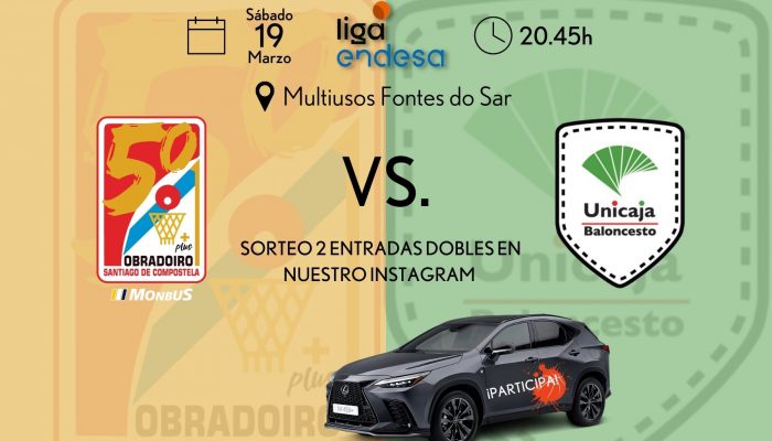 Sorteo Obraoiro Unicaja. Por Grupo Breogán