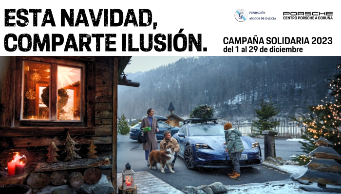 campaña solidaria recogida juguetes porsche coruna