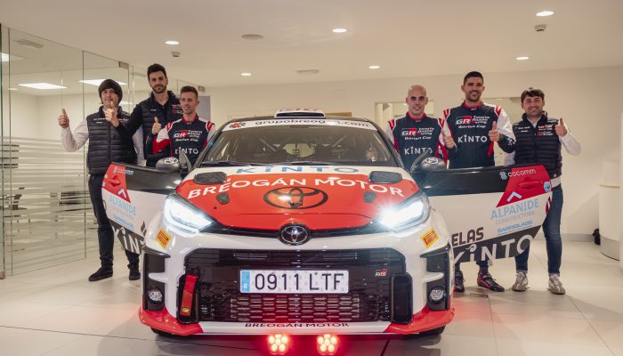 Presentacion Toyota GR Yaris RZ coche rally tgr iberian cup